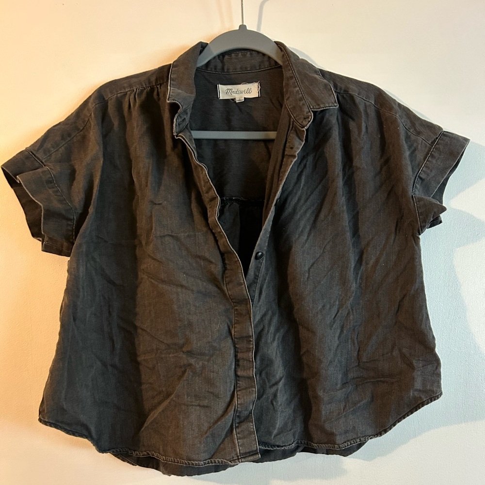 Madewell Boxy Buttonup - S